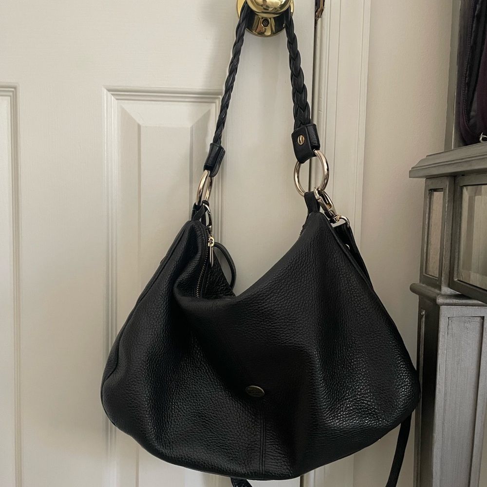 Black Leather Women's Bag